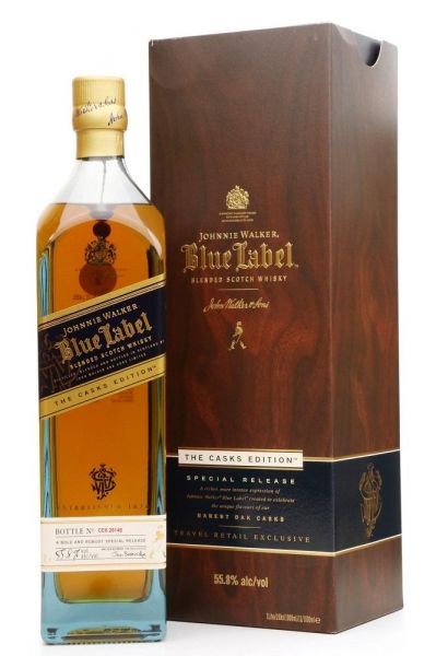 Whisky Johnnie Walker Blue Label The Casks Edi O Limitada Na Melo Bebida